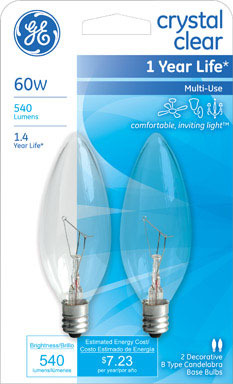 BULB-DEC 60BC CD2 GE