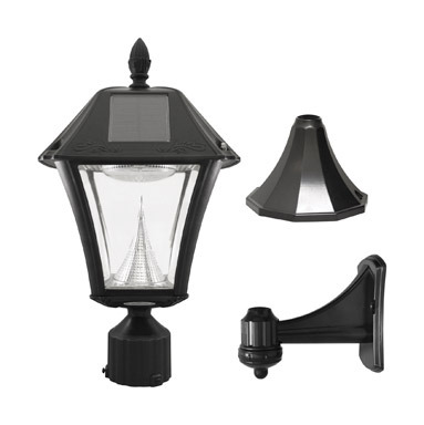 Baytown Solar Lantrn Led Blk