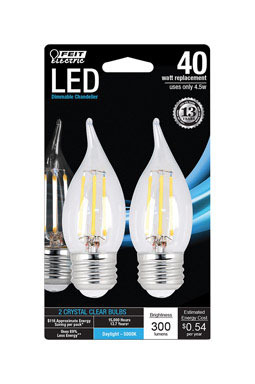 LED FEIT FLAME 40W EQ DL