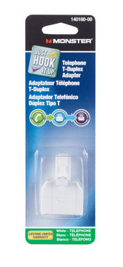 ADAPTER-PHONE 2 TO 1 WHT