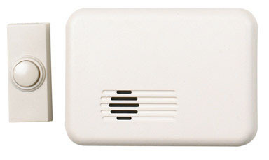 Chime Door Wireless Wht