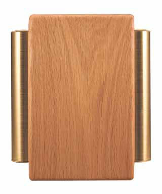 DOORCHIME OAK/BRASS TUBE