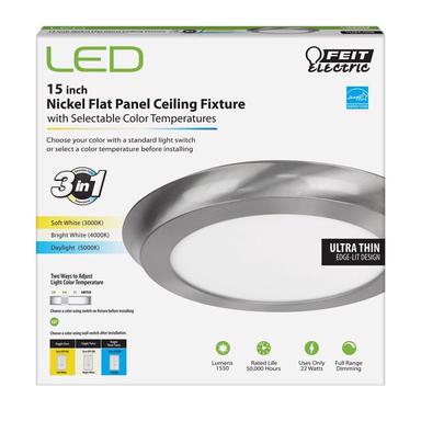 LED FIX 15"RD 1550L3000K