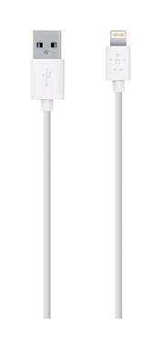 LIGHTNING/USB CBL WH 4FT