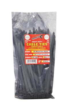 Cable Tie 7.9" 120# Blk