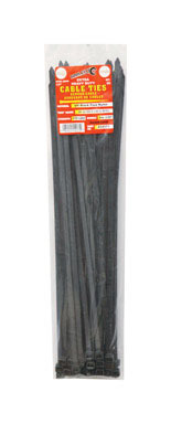 Cable Tie 17" 175# Blk