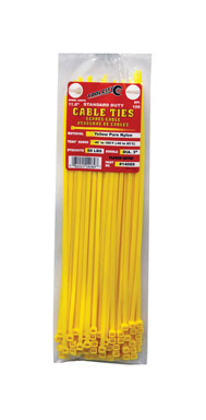 CABLE TIE 11.8" 50# YEL