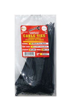 Cable Tie 8" 50# Blk