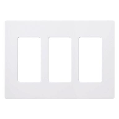White 3G Decorator Wall Plate