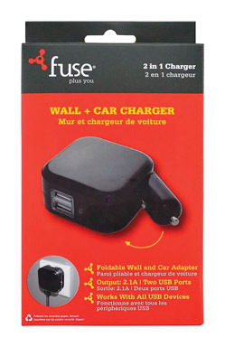 Fuse Wall & Car Charger