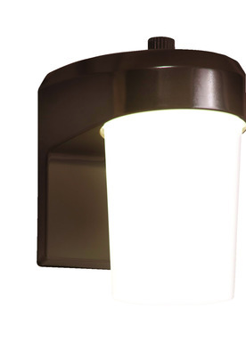 Lampara LED Ext Pared Bz