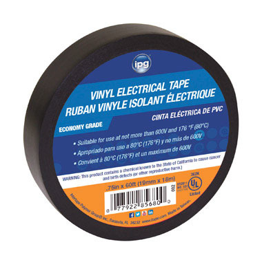 3/4" X 60' ALL WEATHER ELEC TAPE