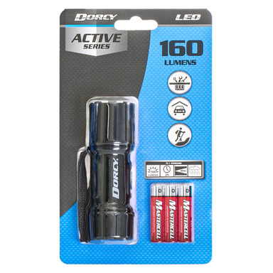 6 LED FLASHLIGHT W/ BATTERIES