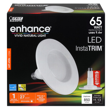 Feit Electric Enhance PAR30 E26 (Medium) LED Bulb Soft White 65 W 1 pk