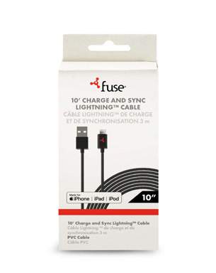 FUSE LITNING USB CHG 10'