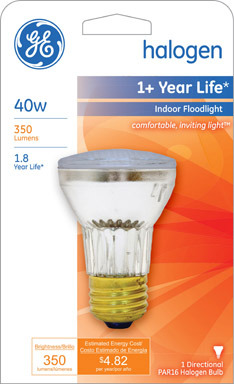 BULB HLGN FLD PAR16 40W