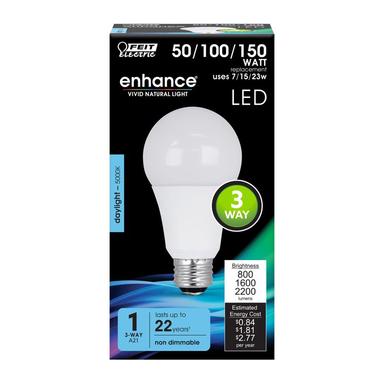 A21 LED Bulb Daylight 50/100/150