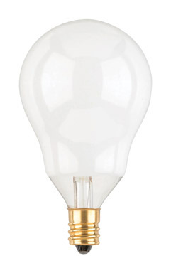 Westinghouse 40 W A15 Decorative Incandescent Bulb E12 (Candelabra) Warm White 2 pk