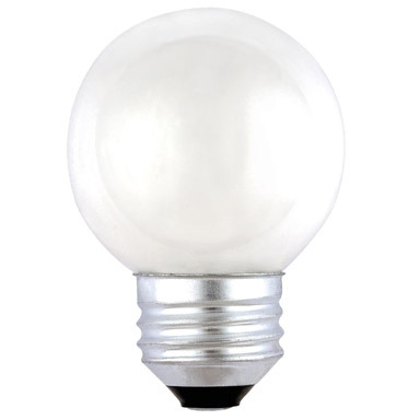 2PK G16.5 Globe Bulb 25W