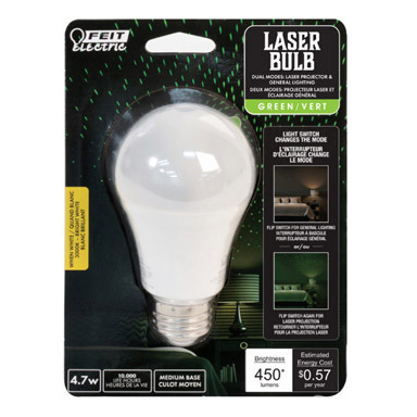 Bulb Led Laser Green 4.7w