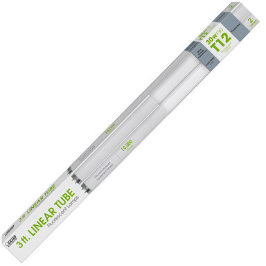 Feit Electric 30 W T12 1.5 in. D X 36 in. L Fluorescent Bulb Cool White Linear 4100 K 2 pk