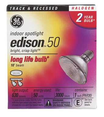 BULB 50 PAR30/H/SP TRACK