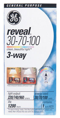 BULB 3 WAY 30-70-100 REV