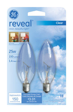 BULB DEC REVEAL 25W CN