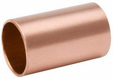 Nibco 3/4 in. Solder  T X 3/4 in. D Solder  Wrought Copper Coupling without Stop