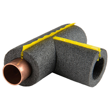 Pipe Tee Insulation 1/2" Blk