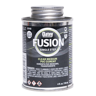 FUSION SLFPRIMING PVC CEMENT 4OZ