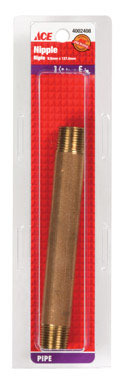 Ace Nipple 3/8"x5" Brs