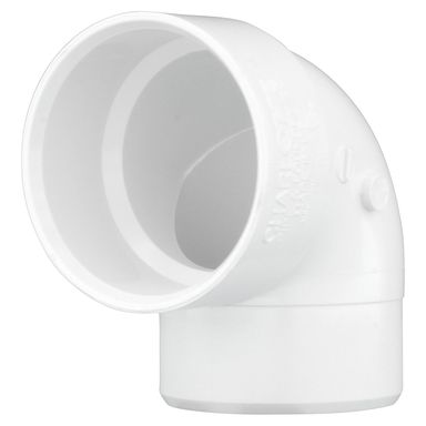 ELBOW ST 90 PVC DWV 2"