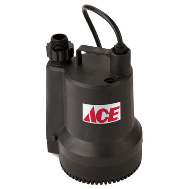 Ace Utility Pump 1/6hp 1680gph