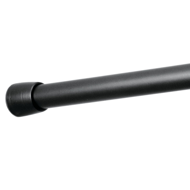 TENSN CURTN ROD BLK 42"L