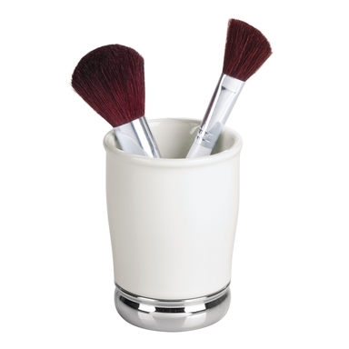 Id York Tumbler Wht/chrome