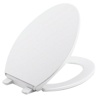 Toilet Seat Elongate Wht