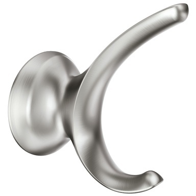 DBL ROBE HOOK BRUSH 1PK