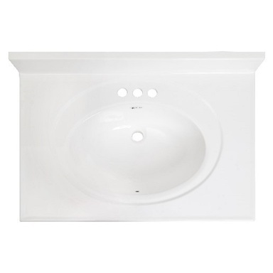 BATH SINK STD 22X31" WH