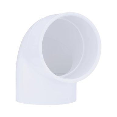 4" Pvc 90deg Elbow Sxs,wht