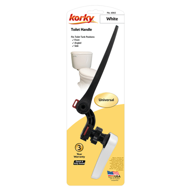 Korky White Flush Handle