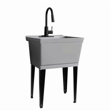 Pileta 19gl Plastica Gris