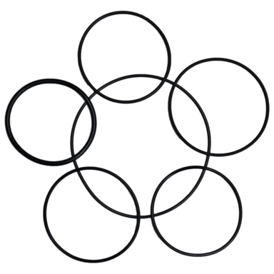 6PC LG Rubber O-Ring Kit