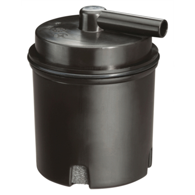 FAUCET MOUNT FLT BLK