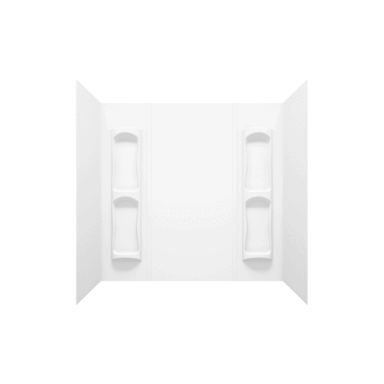 UTAH BATH SURROUND WHT
