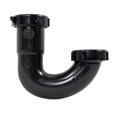 J BEND 1-1/2" BLK