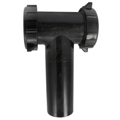 CENTTR OUTLET TEE&TP 1-1/2"