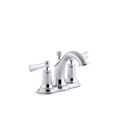 Chrome 2 Handle Bath Faucet