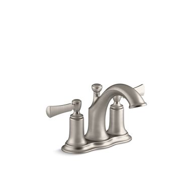 Nickel 2 Handle Bath Faucet