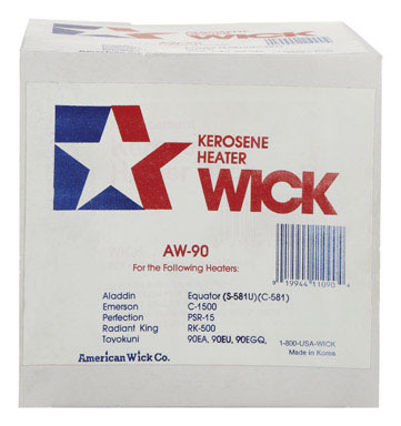 WICK KEROSENE HEAT AW90